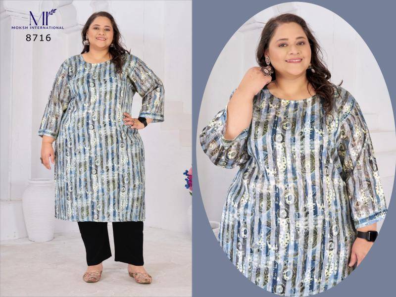 Moksh international plus size nitya vol-1 kurti market in Mumbai